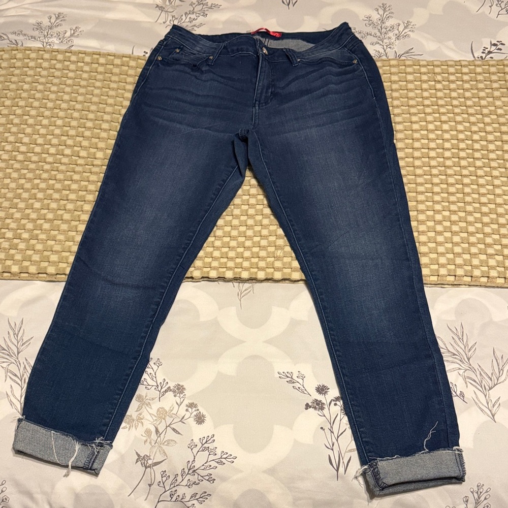 Women's Jennifer Lopez Blue skinny ankle jeans